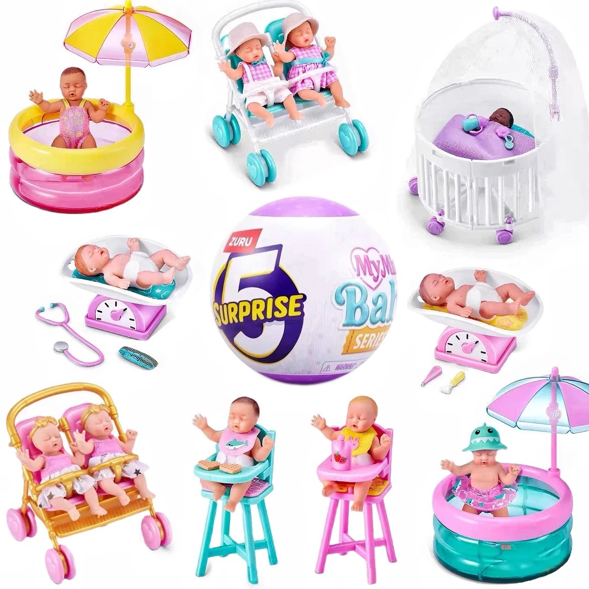 ZURU 5 Seri Kejutan untuk Bayi - Baby Products Toys ulasan dan harga
